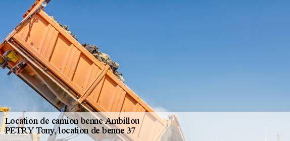 Location de camion benne  37340