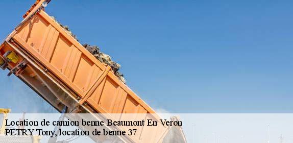 Location de camion benne  37420