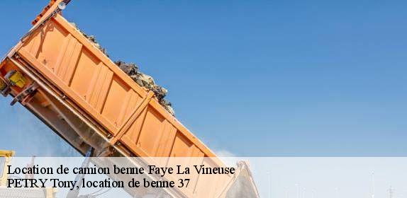 Location de camion benne  37120